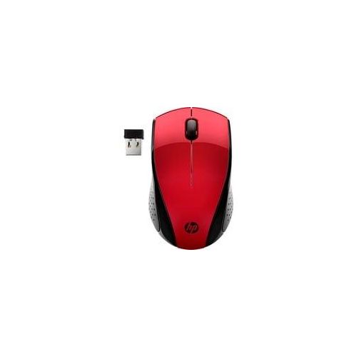 Wireless-Maus 220 schwarz/rot, Sunset Red