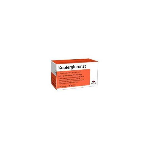 KUPFERGLUCONAT Tabletten 100 St