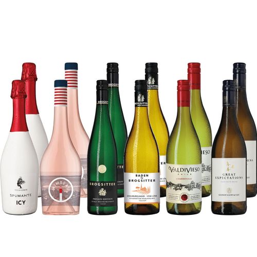 Buntes Frühlingswein-Paket
