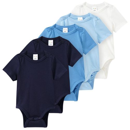 5 Baby Bodys in verschiedenen Farben