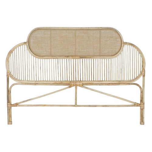 Kopfende des Betts DKD Home Decor Braun natürlich 180 x 4 x 90 cm