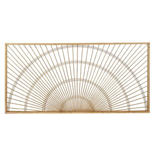 Kopfende des Betts DKD Home Decor Braun Rattan (160 x 3 x 80 cm)