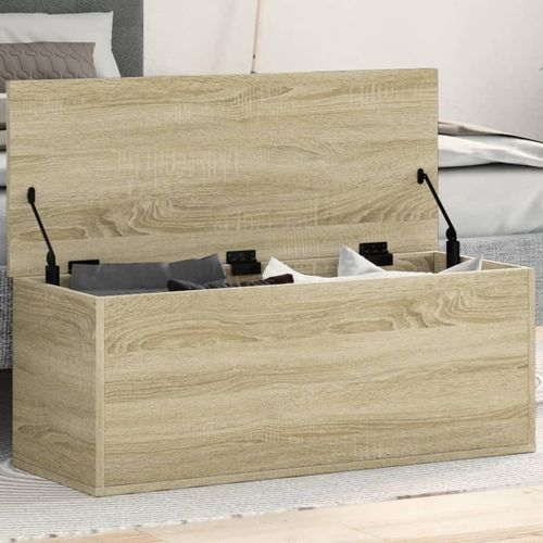 Truhe Sonoma-Eiche 90X35X35 Cm Holzwerkstoff