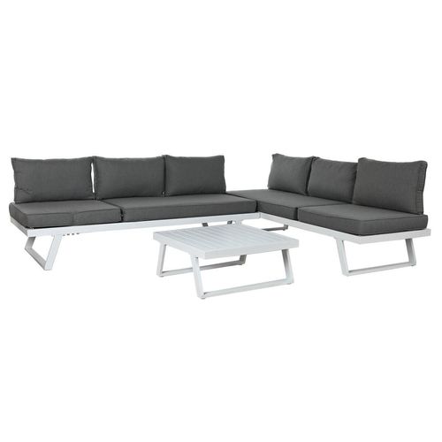 Gartenmöbel Home ESPRIT Grau 130 x 68 x 65 cm 190 x 70 x 65 cm 198 x 68 x 65 cm