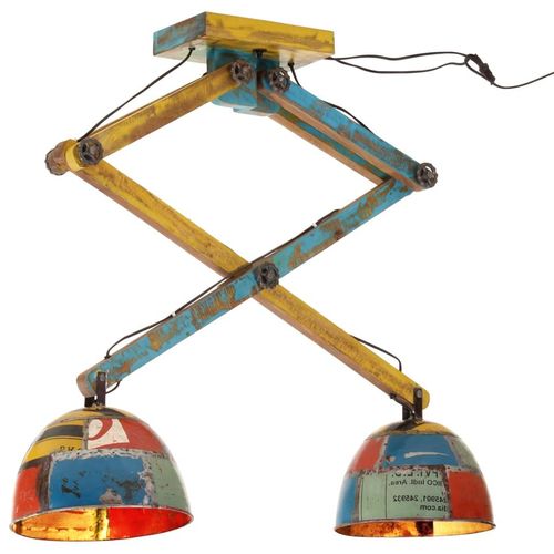 Deckenleuchte 25 W Vintage N 29X18X85 Cm E27 | Farbe: Mehrfarbig