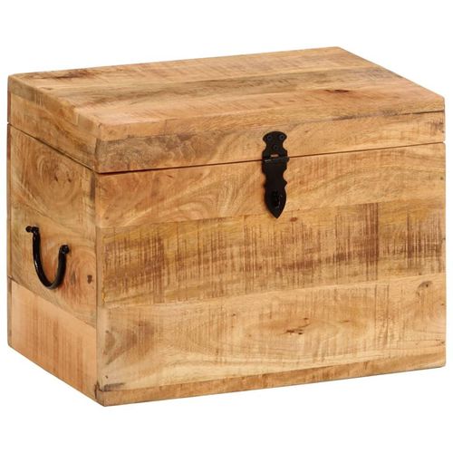 Truhe Altholz Massiv | Material: massives Mangoholz