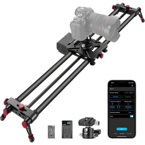 NEEWER ER1 motorisierter Kamera Slider mit 2,4G Fernbedienung