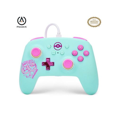 PowerA Enhanced Wired Controller for Nintendo Switch - Pokémon: Sweet Friends - Wired Controller - Nintendo Switch