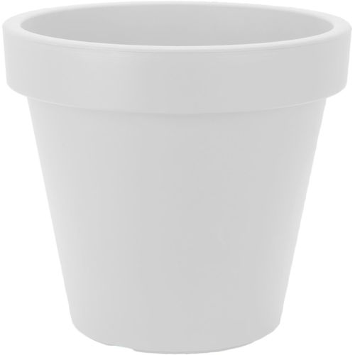 Pflanzkübel E&K, weiss, rund Ø 60 cm, Pflanztopf Blumentopf Kübel XXL groß