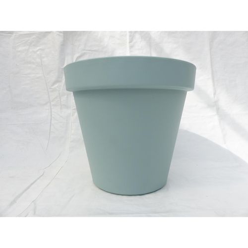 Pflanzkübel E&K, taubenblau, rund Ø 60 cm, Pflanztopf Blumentopf Kübel XXL groß outdoor indoor
