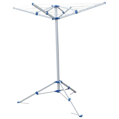 TRAVELLIFE Camping Wäschespinne Wäscheständer Wäsche Trockner Outdoor Aluminium