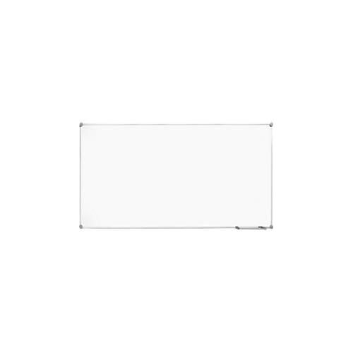 Whiteboard 2000 MAULpro, weiß emailliert, Rahmen platingrau, 1800 x 900 mm