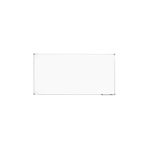 Whiteboard 2000 MAULpro, weiß emailliert, Rahmen platingrau, 2000 x 1000 mm