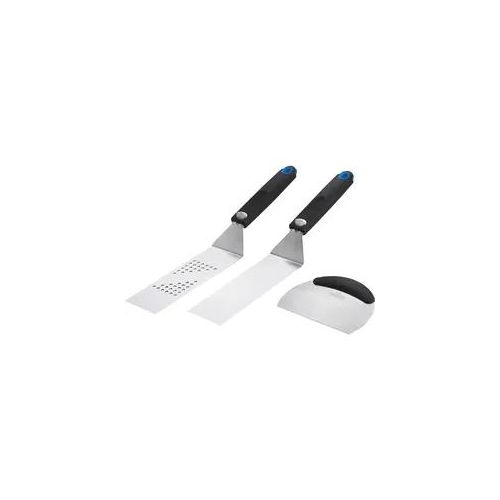 Napoleon Grillplatten- und Plancha-Set, 3-teilig, lange Spachtel, Pfannenwender, Schaber, BBQ Zubehör, Grillen, Outdoor Cooking