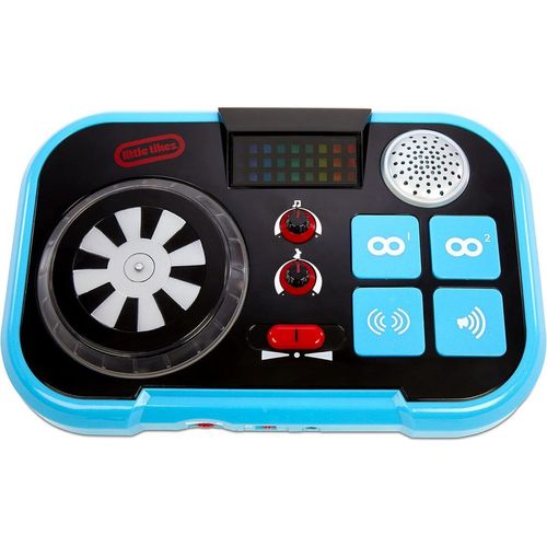 Spielzeug-DJ-Mischpult mit Koffer - Vier Spielmodi, Lautstärkeregelung, Bluetooth-Konnektivität