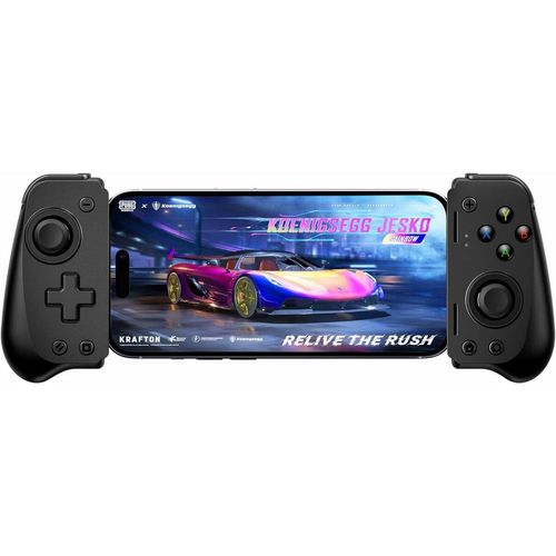 Handy Controller kompatibel mit iOS, Smartphone Controller mit Hall Effect Joysticks/Hall Trigger