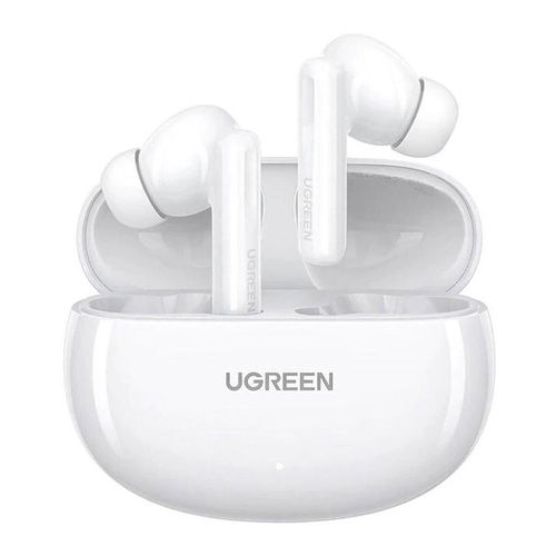 In-Ear-Kopfhörer HiTune T6 kabellose Kopfhörer mit ANC-Funktion + USB-A – USB-C-Kabel – Weiß