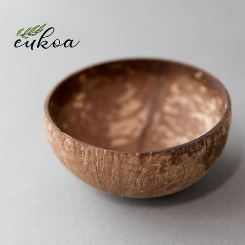 8 Stück Eukoa Kokosnuss Schalen Müslischalen vegane Schüssel Kokosschüssel Acaibowl