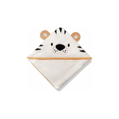 Tropic Bamboo Kapuzenhandtuch für Babys aus Bio-Bambus mit Tiger Motiv