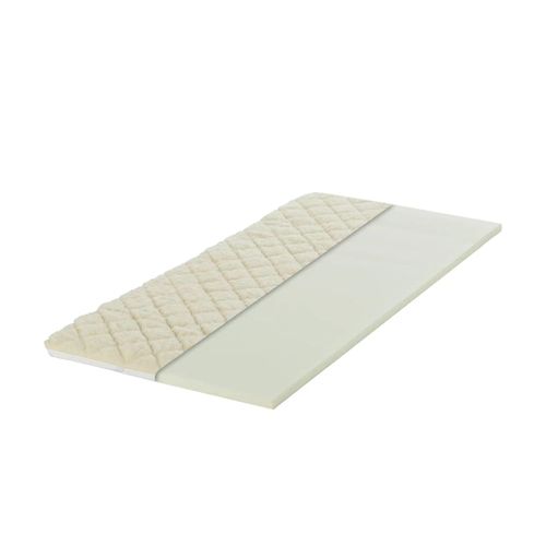 Matratzentopper - weiß - Materialmix - 120 cm - 6 cm - Möbel Kraft