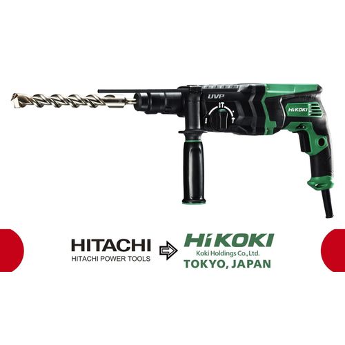 HIKOKI - DH28PMY2Z 3-Betriebsarten-Kombihammer, 850 W -- Auswechselbares Bohrfutter