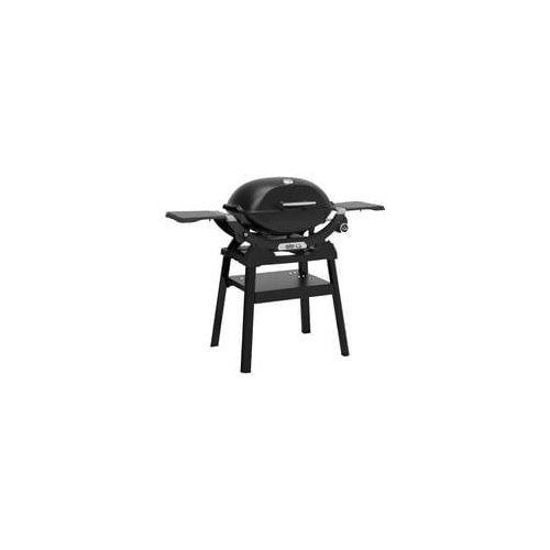 Gasgrill Q 2200N mit Stand schwarz, 4,10 kW, mit Seitentischen