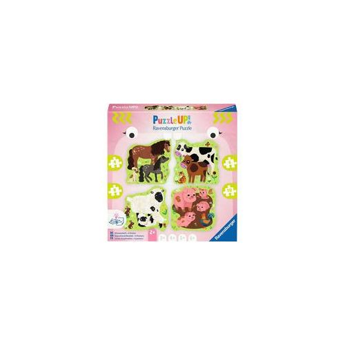 Puzzle UP! - Bauernhoftiere 4, 6, 8 und 10 Teile