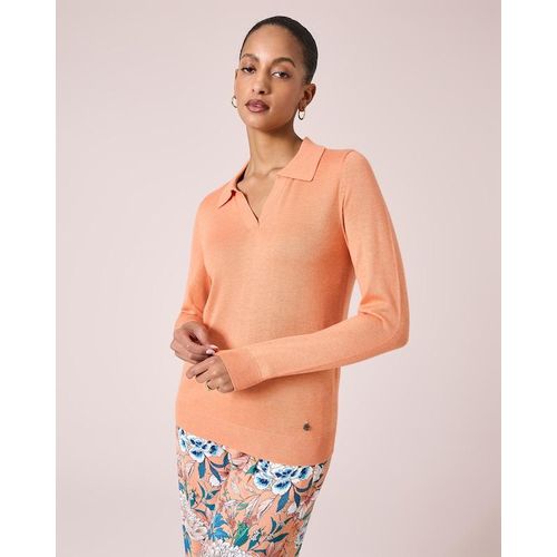 Pullover mit Polokragen