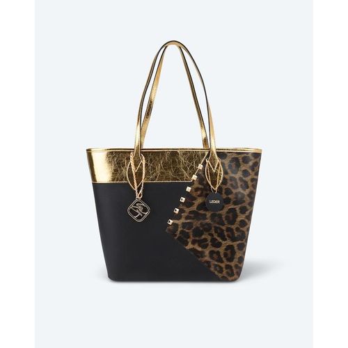 Shopper mit Animal-Dekor