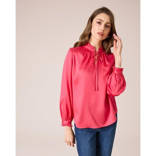 Bluse mit Rüschen