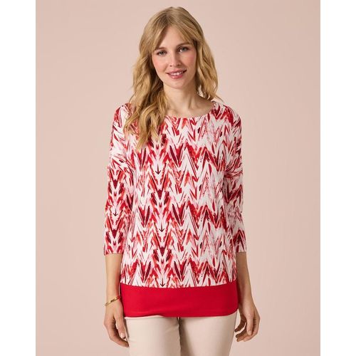 Tunika-Shirt mit Print