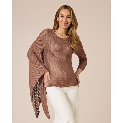 Pullover mit Cape-Arm