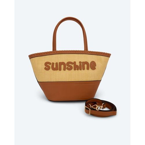 Shopper in Bast-Optik