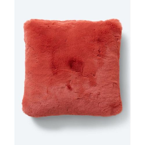 Kissen in Kaninchenfell-Optik 