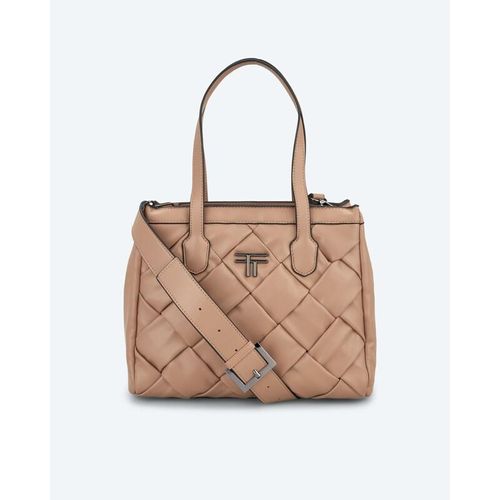 Shopper in geflochtener Optik