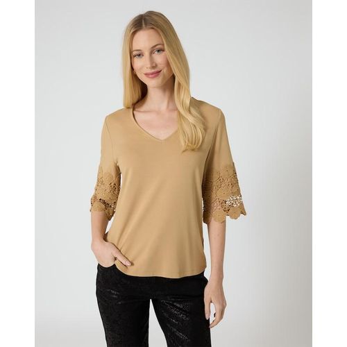Shirt mit Spitze