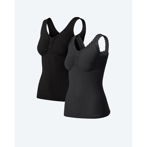 Leichttops (uni & Spitzenbesatz) Image