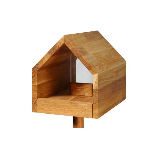 Vogelhaus »LUXUS-VOGELHAUS Bauhaus I«, Holzart: Eiche (Europa)