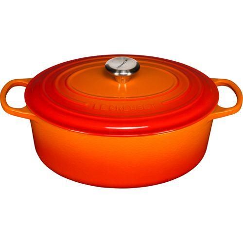 Le Creuset Signature Bräter oval 31 cm ofenrot
