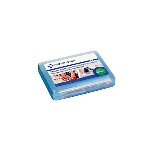 Pflastersortiment First Aid Only, 22-teilig, für Haushalt und Heimwerken, in wiederverschließbarer Box