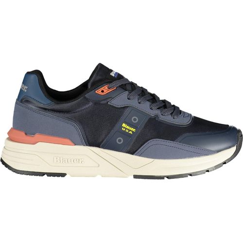 BLAUER BLAUER HERREN-SPORTSCHUHE : Farbe - Blau, Größe - 45 Größe: 45 Farbe: Blau