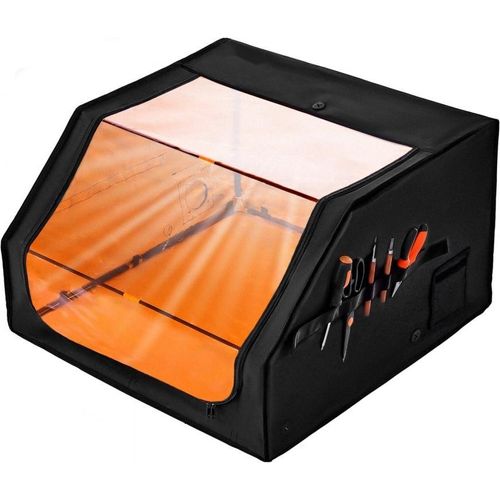 Lasergravierer Gehäuse 800x800x500mm - Feuerfeste Schutzhülle für Laser - Robustes Gehäuse für Lasermaschinen - Hohe Sicherheitsschutz
