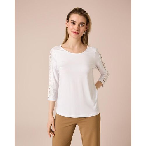 Shirt mit Häkelspitze