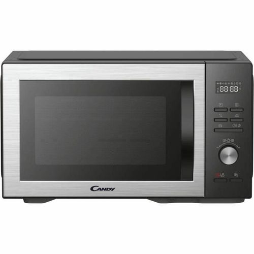 CANDY CMCA29EDLB Kombi-Mikrowelle - 29 l - Leistung: 1000 W - Grill: 1000 W - Garraum aus Edelstahl
