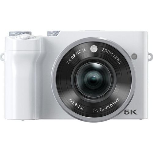 INF DC209 8-fach optische Zoom Digitalkamera Weiß