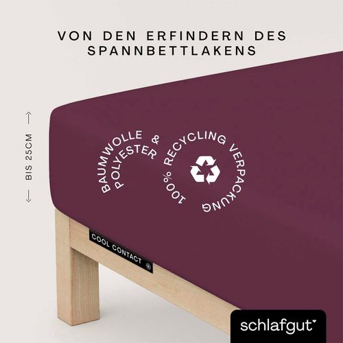Spannbettlaken SCHLAFGUT 