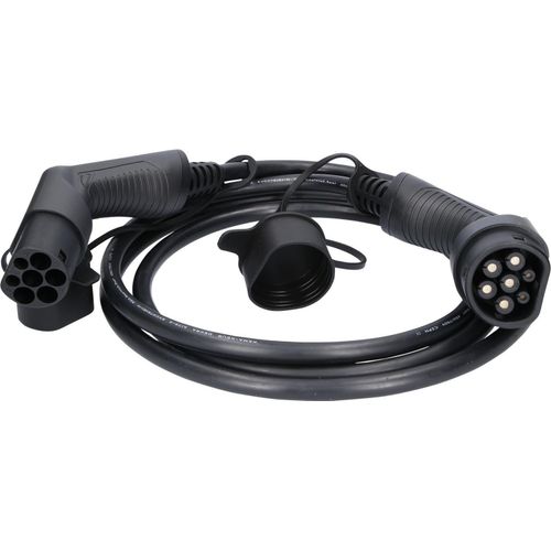 KS TOOLS efuturo Ladekabel gerade Typ 2 auf Typ 2 Stecker 3 Phasen bis zu 11 kW 16 A 400 V Mode 3 3 Meter - 117.7165
