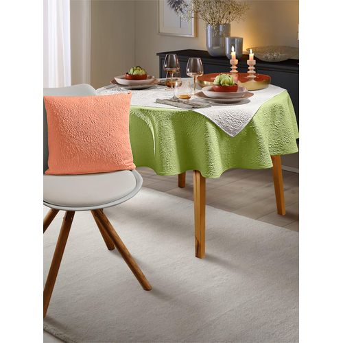 Tischdecke Gr. 1, beige (champagner), B:90cm L:90cm, Tischdecken