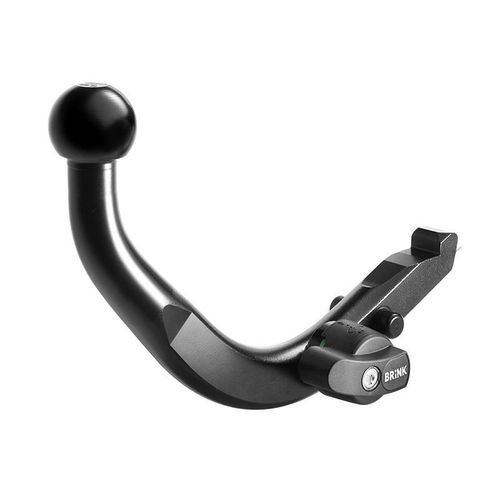 Brink Anhängerkupplung für Seat Leon (1P1, nicht für Cupra, Copa, FR, Sport) BJ 05/05-08/12, diagonal abnehmbar