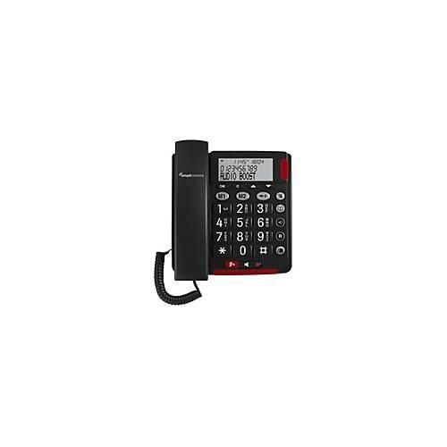 Amplicomms BigTel 48 Plus - Telefon mit Schnur - Dunkelgrau